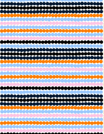 Marimekko Räsymatto voksduk White pink light blue black Marimekko Räsymatto voksduk White pink light blue black