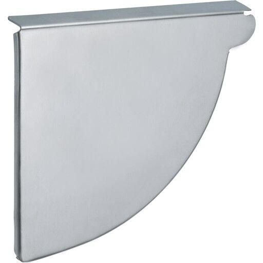 VMZINC Endestykke For Kvartrund Takrenne 400mm