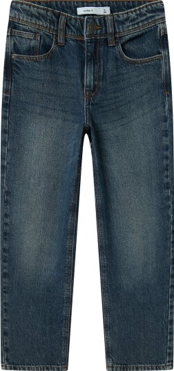 Name It Dark Blue Denim Nkmryan Straight Jeans 5950-Dm Noos 116