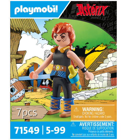 Playmobil Asterix & Obelix Lekesett med 7 Deler - Adrenalin for Barn 5+