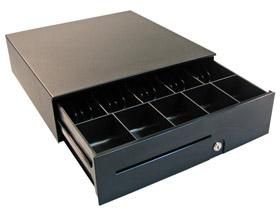 APG 100 SLIDE-OUT CASH DRAWER BLK 406X424X125 ETHERNETMALARM EURO PERP