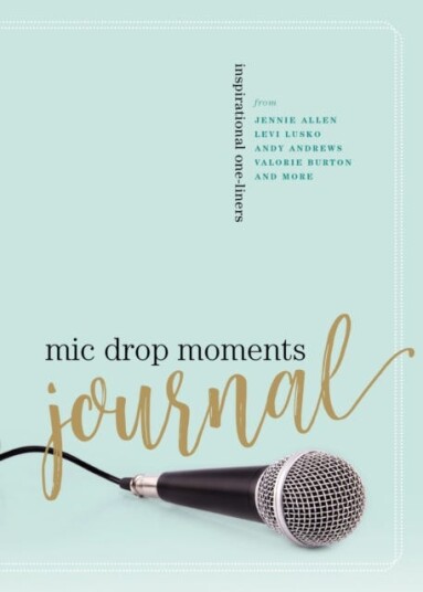 Mic Drop Moments Journal Inspirational OneLiners