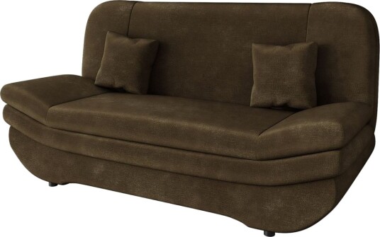 Figurelle Sovesofa 2 seter i Fløyel Brun