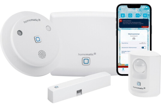 Homematic HMIP-SK7 Startpakke Alarmsystem - Hvit