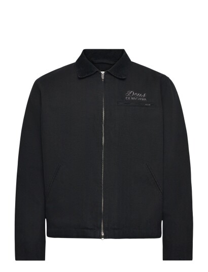 Deus Ex Machina Address Workwear Jacket Black L Deus Ex Machina Address Workwear Jacket Black L