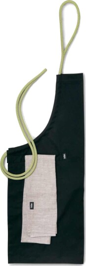 Höfats Apron Unisex Sort Grønn Grå Stoff/Tøy Monokromatisk 1 Stykker