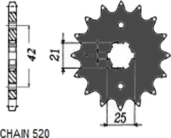 Kjededrev SUNSTAR 315-15 Kjededrev SUNSTAR 315-15