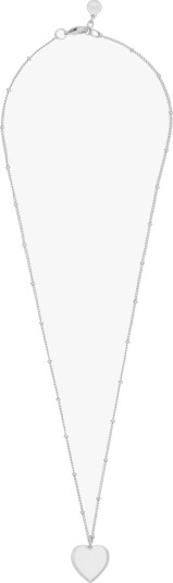 Snö Of Sweden Rule heart neck 42cm Sølv ONE SIZE