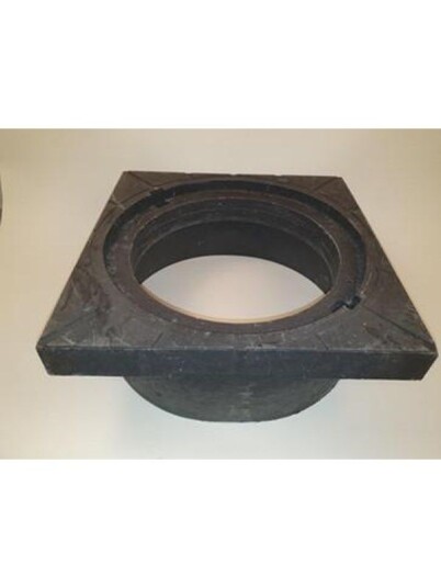 Gavatec Square frame for water meter cover 400 mm in plastic