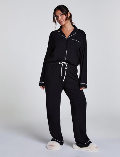 Hunkemöller Pant Jersey Essential - Black - XS