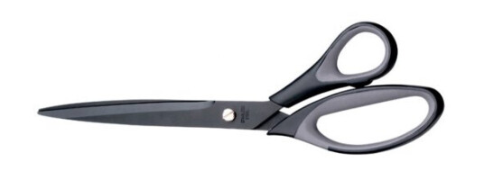 Maul 7691090 Rett Kutt Single/Enkelt Svart Grå Rustfritt Stål Kontor Saks Gummi Maul 7691090 Rett Kutt Single/Enkelt Svart Grå Rustfritt Stål Kontor Saks Gummi