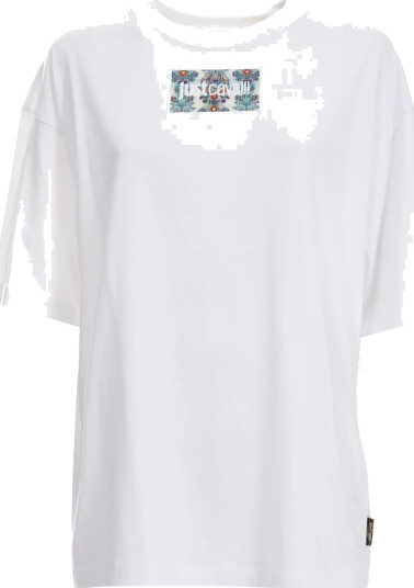 Just Cavalli Dame Topper Hvit M,