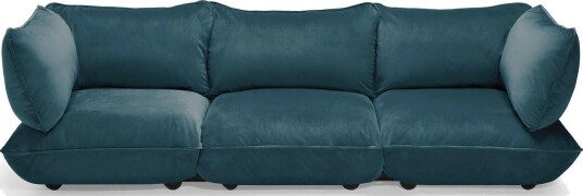 Fatboy sumo sofa grand velvet recycled petrol B 1612076