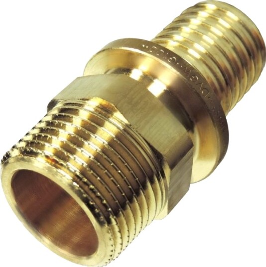 Tece Overgangsnippel 20X1/2" Utvendig Gjenger I Messing - 705503