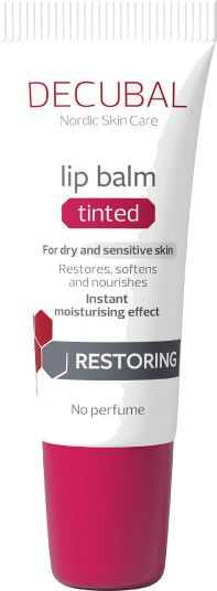 Decubal Restoring Lip Balm Tinted 10 ml Decubal Restoring Lip Balm Tinted 10 ml