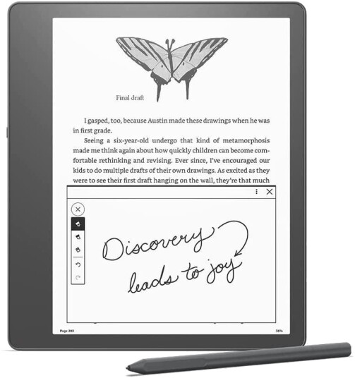 Amazon Kindle Scribe 10,2" 16GB lesebrett med Premium Pen Svart Amazon Kindle Scribe 10,2" 16GB lesebrett med Premium Pen Svart