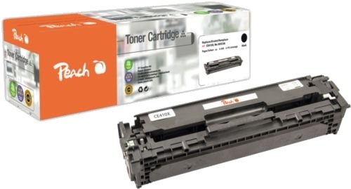 Peach-tonerkassetter som passer CE410X Tonerkassett svart for HP