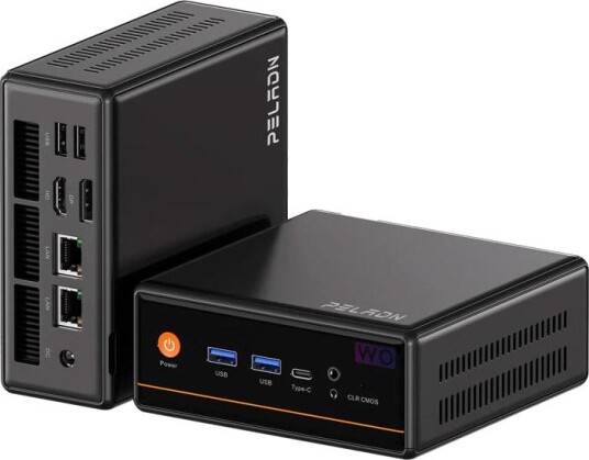 Peladn WO4 5600H Mini PC Ryzen 5 16GB RAM 512GB SSD 4K-Støtte for Tre Skjermer