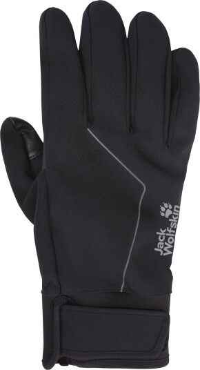 Jack Wolfskin Reflective Winter Glove Black, M