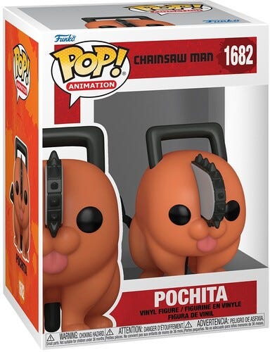Funko Pop! Chainsaw Man Pochita 8.5cm Figur