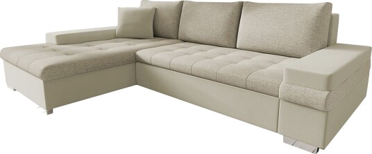 Sovesofa med divan Beige