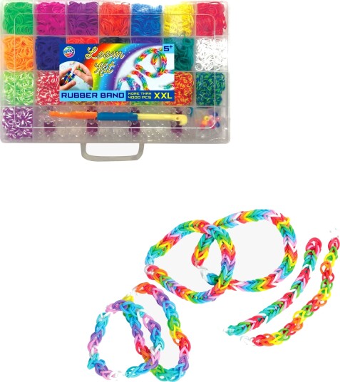 So Beads Loombånd 4000 Stk So Beads Loombånd 4000 Stk