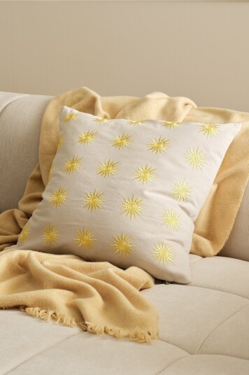 Ellos Home   Putetrekk Sunny   Gul