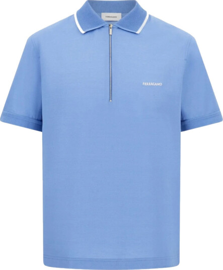 Ferragamo Herre Topper Blå M,