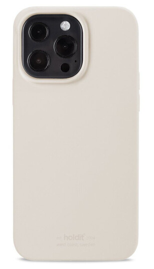 Holdit iPhone 13 Pro Soft Touch Silikon Deksel - Light Beige Holdit iPhone 13 Pro Soft Touch Silikon Deksel - Light Beige