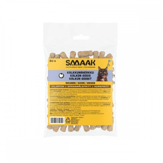 Smaak Cat Adult Turkey Treat 80 G