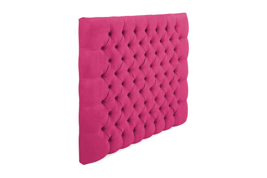 Sengegavl Estelle 90 cm Fløyel Rosa