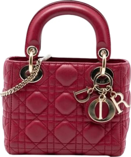 Dior Vintage Dame Rød