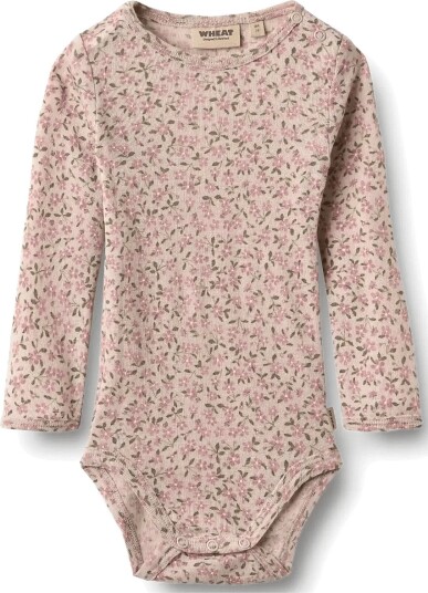 Wheat Wool Body L/S Lucca PALE LILAC FLOWERS 68 Wheat Wool Body L/S Lucca PALE LILAC FLOWERS 68