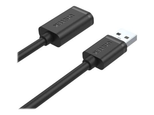 Unitek Y-C449GBK - USB-forlengelseskabel - USB (hann) til USB (hunn) - USB 2.0 - 1.5 m - svart
