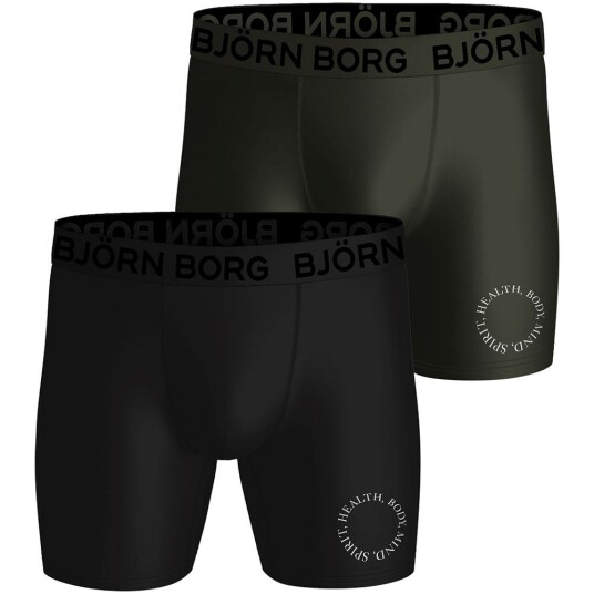 Björn Borg Performance Boxer 2-Pack Underbukser herre Björn Borg Performance Boxer 2-Pack Underbukser herre