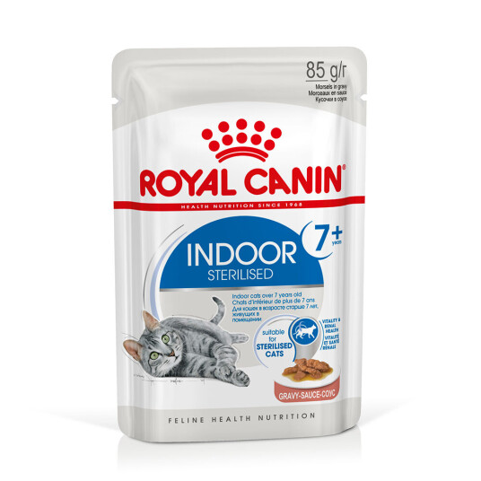 Royal Canin Indoor Sterilised 7+ I Saus 96 X 85 G