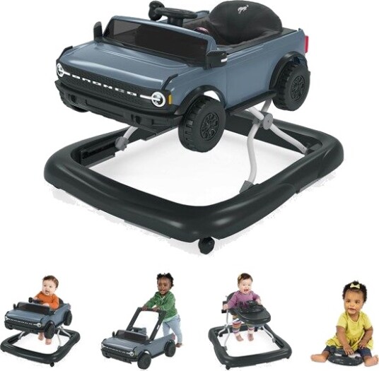 Bright Starts 4-in-1 Walker Ways to Play Walker™ - Ford Bronco Bright Starts 4-in-1 Walker Ways to Play Walker™ - Ford Bronco
