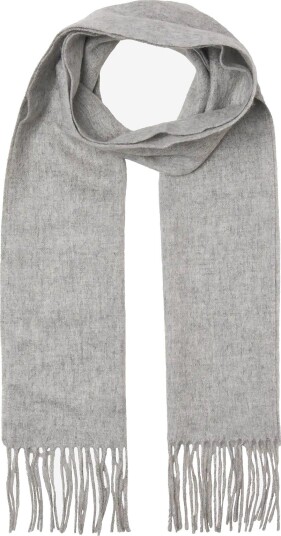 Jack & Jones Jackelowna Wool Scarf Ln LIGHT GREY MELANGE One Size