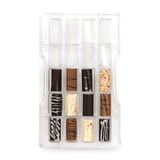 Decora Konfektformer i Polykarbonat Assortert 