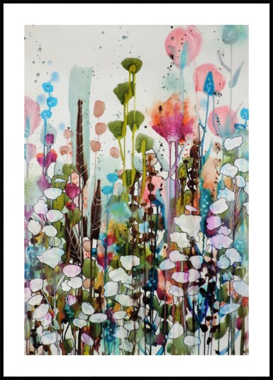 Vibrant Floral Dream Plakat / 70x100