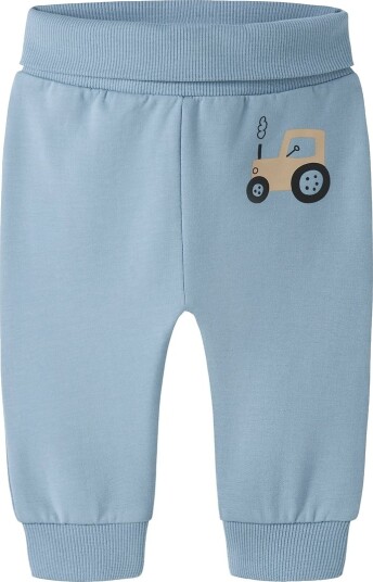 Name It Joggebukser NbmVonne Ashley Blue/Tractor Name It 1 år 80 Joggebukse Blå Lyseblå