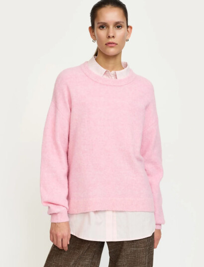 Soft Rebels Srallison Knit Rws Pink XL
