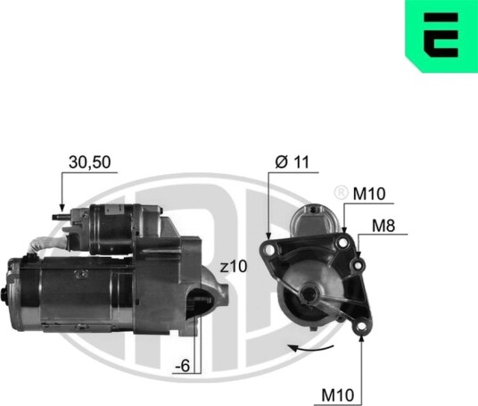 ERA 220444A Starter ERA 220444A Starter