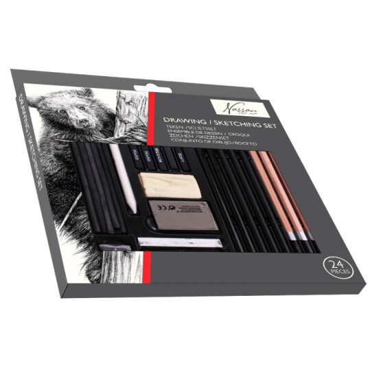 Nassau Fine Art Sketch & Draw 24-set Nassau Fine Art Sketch & Draw 24-set