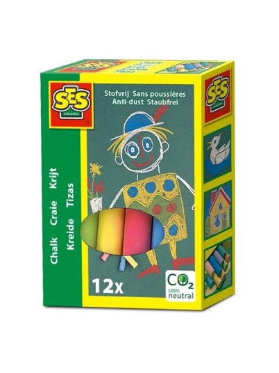 SES Chalk - Colour 12 pcs.