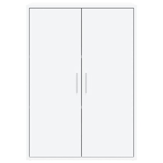 Skjenk hvit 60x31x84 cm konstruert tre Skjenk hvit 60x31x84 cm konstruert tre