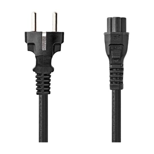 Nedis Jordet Strømkabel 2M C5 PVC Svart