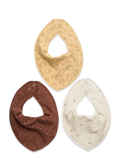 Blå Bandana Smekker 3 Pakning Multi Patterned One Size Blå Bandana Smekker 3 Pakning Multi Patterned One Size