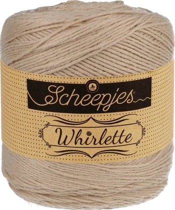 Scheepjes Whirlette Garn Unicolor 886 Mandelsmør Scheepjes Whirlette Garn Unicolor 886 Mandelsmør