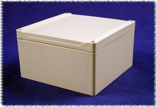 Hammond Electronics 1555S2gy Universalskap 160 X 160 X 90 Polykarbonat Grå 1 Stk